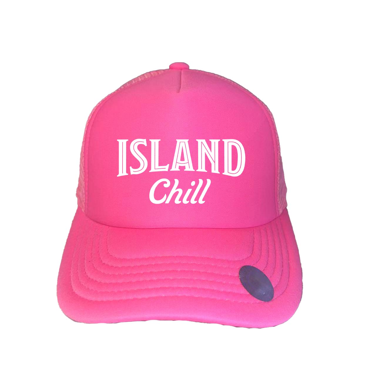 Island Chill Hat - Neon Pink